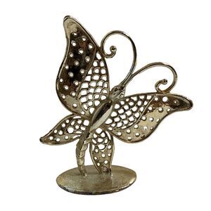 Butterfly Pierced Earring Holder Free Standing Metal Revere MF Brand